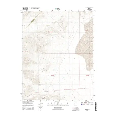 2014 Map of Columbus, 2014 Print