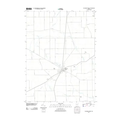 2010 Map of Columbus Grove, 2010 Print