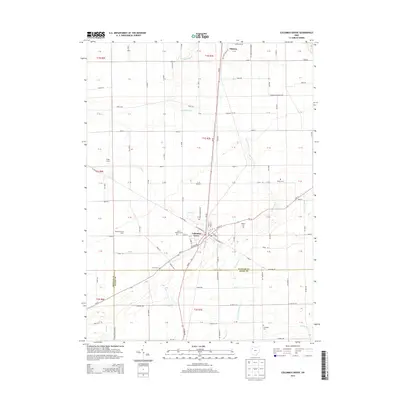 2013 Map of Columbus Grove, 2013 Print