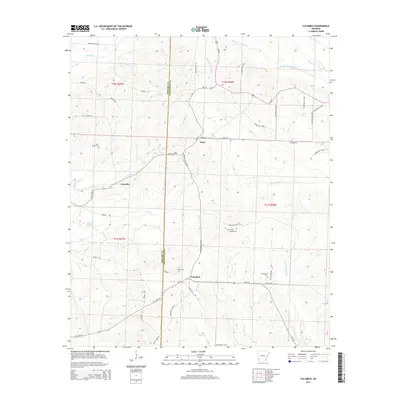 2014 Map of Columbus, 2014 Print
