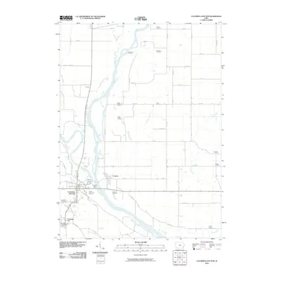 2010 Map of Columbus Junction, 2010 Print