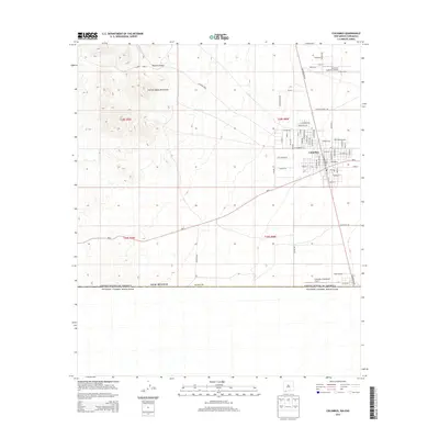 2013 Map of Columbus, 2013 Print