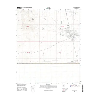 2017 Map of Columbus, 2017 Print