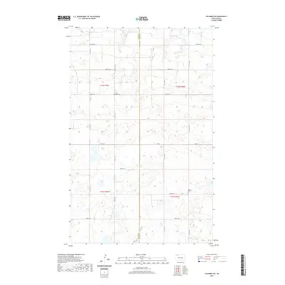 2020 Map of Columbus SW, 2020 Print