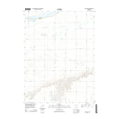 2014 Map of Columbus SW, 2014 Print