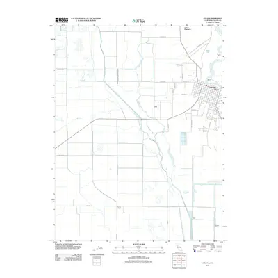 2012 Map of Colusa, 2012 Print
