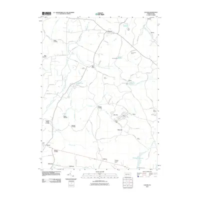 2010 Map of Colver, 2010 Print
