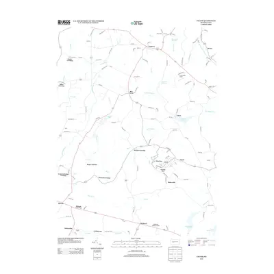2013 Map of Colver, 2013 Print