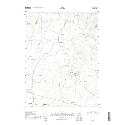 2019 Map of Colver, 2019 Print
