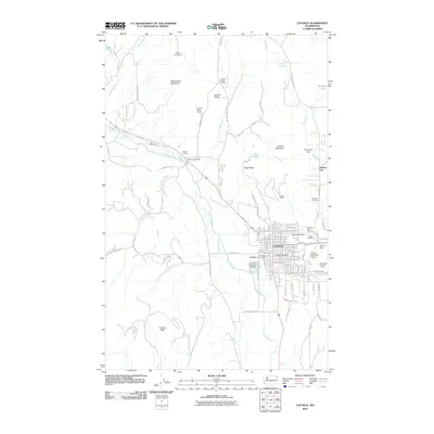 2011 Map of Colville, 2011 Print