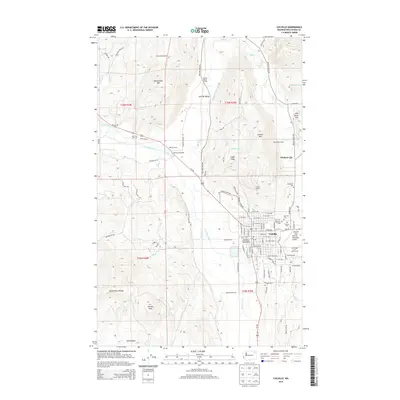 2014 Map of Colville, 2014 Print
