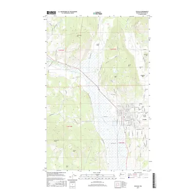2017 Map of Colville, 2017 Print