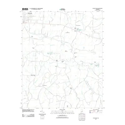 2011 Map of Colvin Gap, 2011 Print