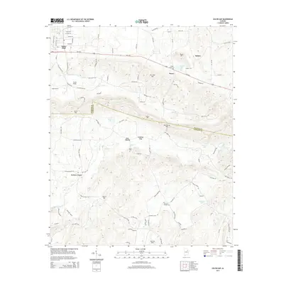2014 Map of Colvin Gap, 2014 Print
