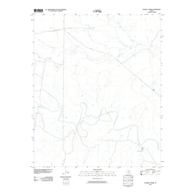 2010 Map of Colwell Creek, 2010 Print