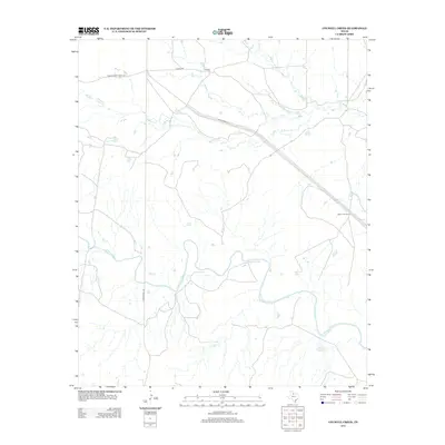 2013 Map of Colwell Creek, 2013 Print