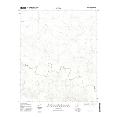 2016 Map of Colwell Creek, 2016 Print