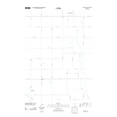 2013 Map of Colwell, 2013 Print
