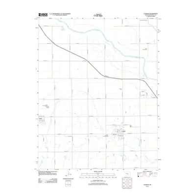 2012 Map of Colwich, 2012 Print