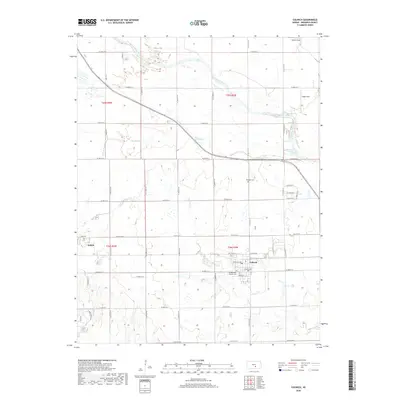 2018 Map of Colwich, 2018 Print