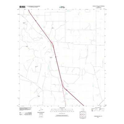 2010 Map of Comanche Hills, 2010 Print