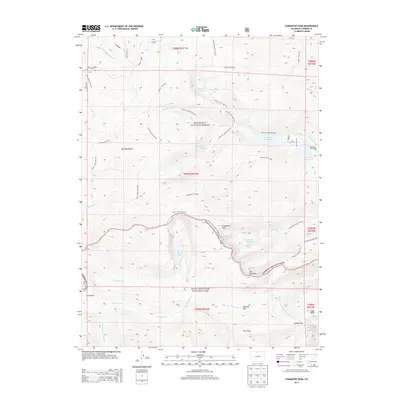 2013 Map of Comanche Peak, 2013 Print