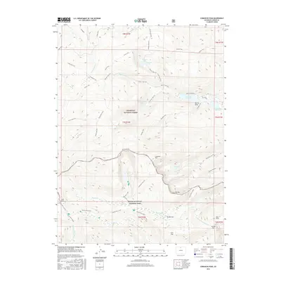 2016 Map of Comanche Peak, 2016 Print