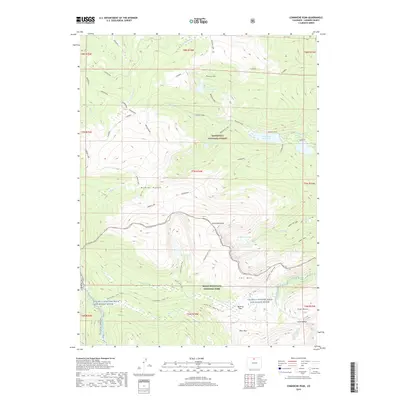 2019 Map of Comanche Peak, 2019 Print