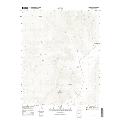 2013 Map of Comanche Peak, 2013 Print
