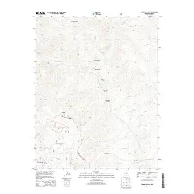 2013 Map of Comanche Point, 2013 Print