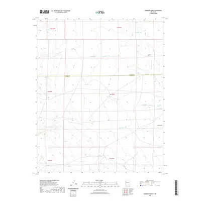 2020 Map of Comanche Ranch, 2020 Print