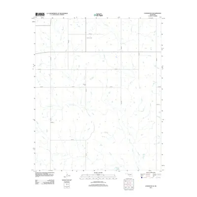 2012 Map of Comanche SE, 2012 Print