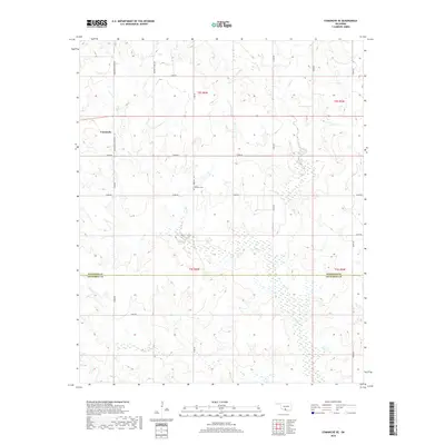 2018 Map of Comanche SE, 2018 Print