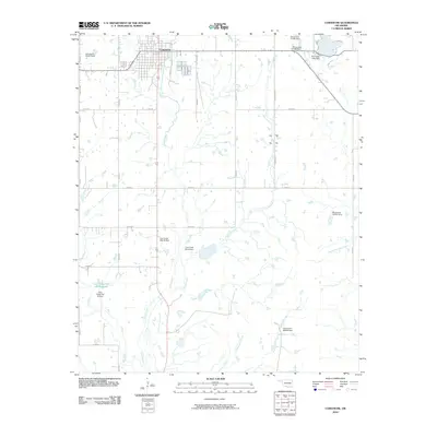 2010 Map of Comanche, 2010 Print