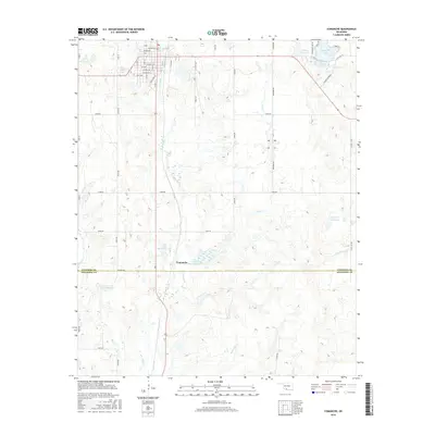 2016 Map of Comanche, 2016 Print