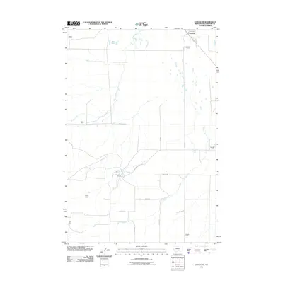 2011 Map of Comanche, 2011 Print