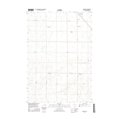 2017 Map of Comanche, 2017 Print