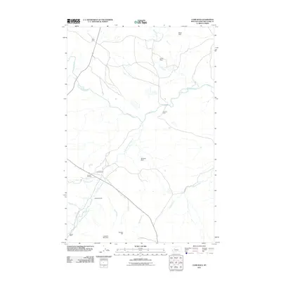 2011 Map of Comb Rock, 2011 Print