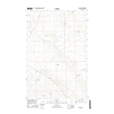 2017 Map of Comb Rock, 2017 Print