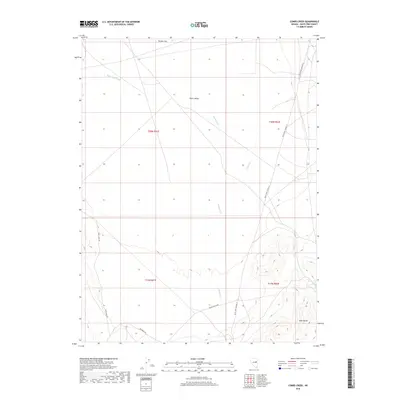 2018 Map of Combs Creek, 2018 Print