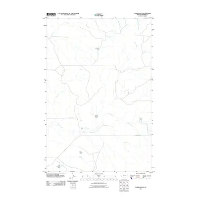 2011 Map of Combs Ranch, 2011 Print