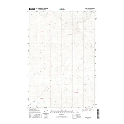 2017 Map of Combs Ranch, 2017 Print