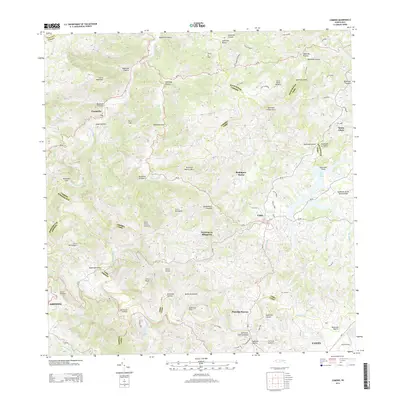 2013 Map of Comerio, 2013 Print