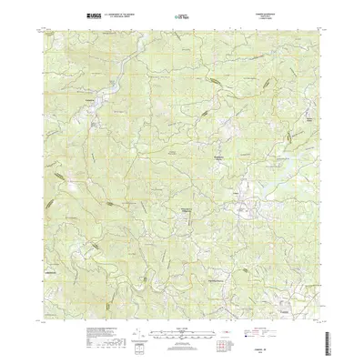 2018 Map of Comerio, 2018 Print