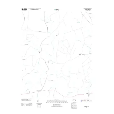 2013 Map of Comfort, 2013 Print