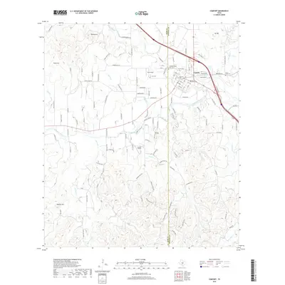 2019 Map of Comfort, 2019 Print