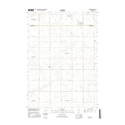 2016 Map of Comfrey, 2016 Print