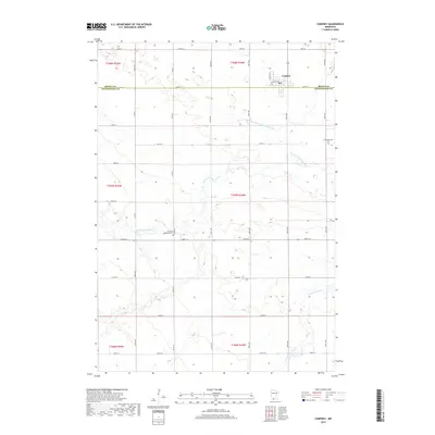 2019 Map of Comfrey, 2019 Print