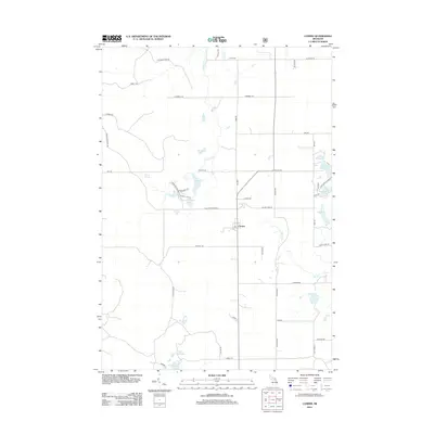 2012 Map of Comins, 2012 Print