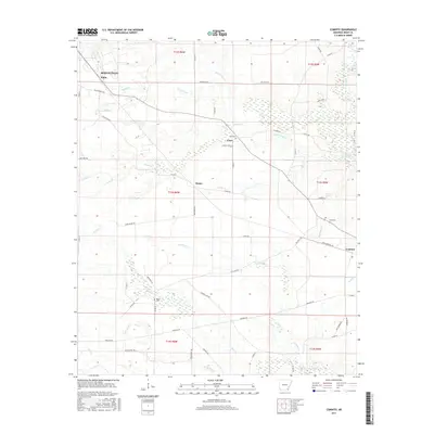 2017 Map of Cominto, 2017 Print
